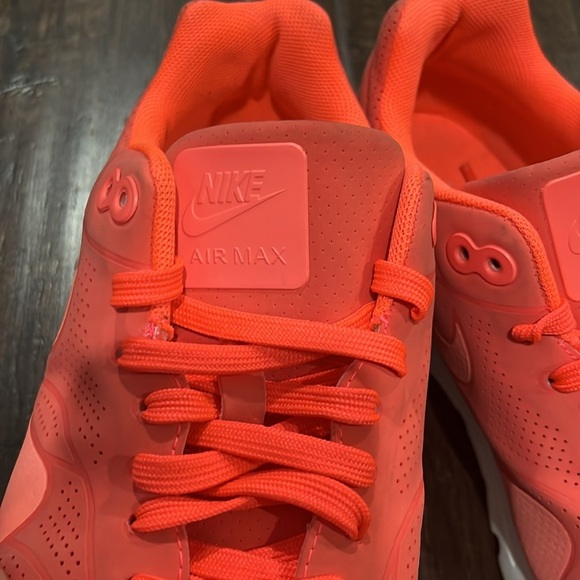 Nike Air Max 1 Ultra Moire ( Hot Lava) Coral Size 10 704995-800 - Picture 15 of 16